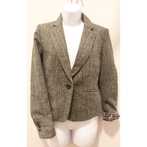 Aoyama Itchome Brown Fringe Vicky Blazer Medium - Picture 1 of 6